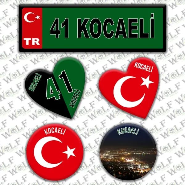 İllere Özel Damla Etiket ( 41 Kocaeli ) / Pİ174