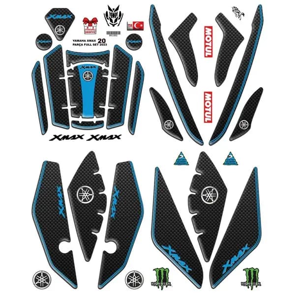 YAMAHA XMAX 2023 - 2024 UYUMLU FULL SET 002 / BX1002