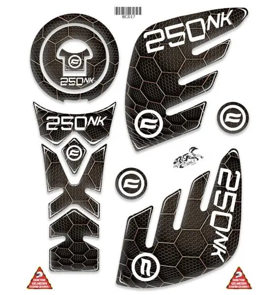CF MOTO 250 NK 2018 - 2022 UYUMLU FULL SET 017 / BC017