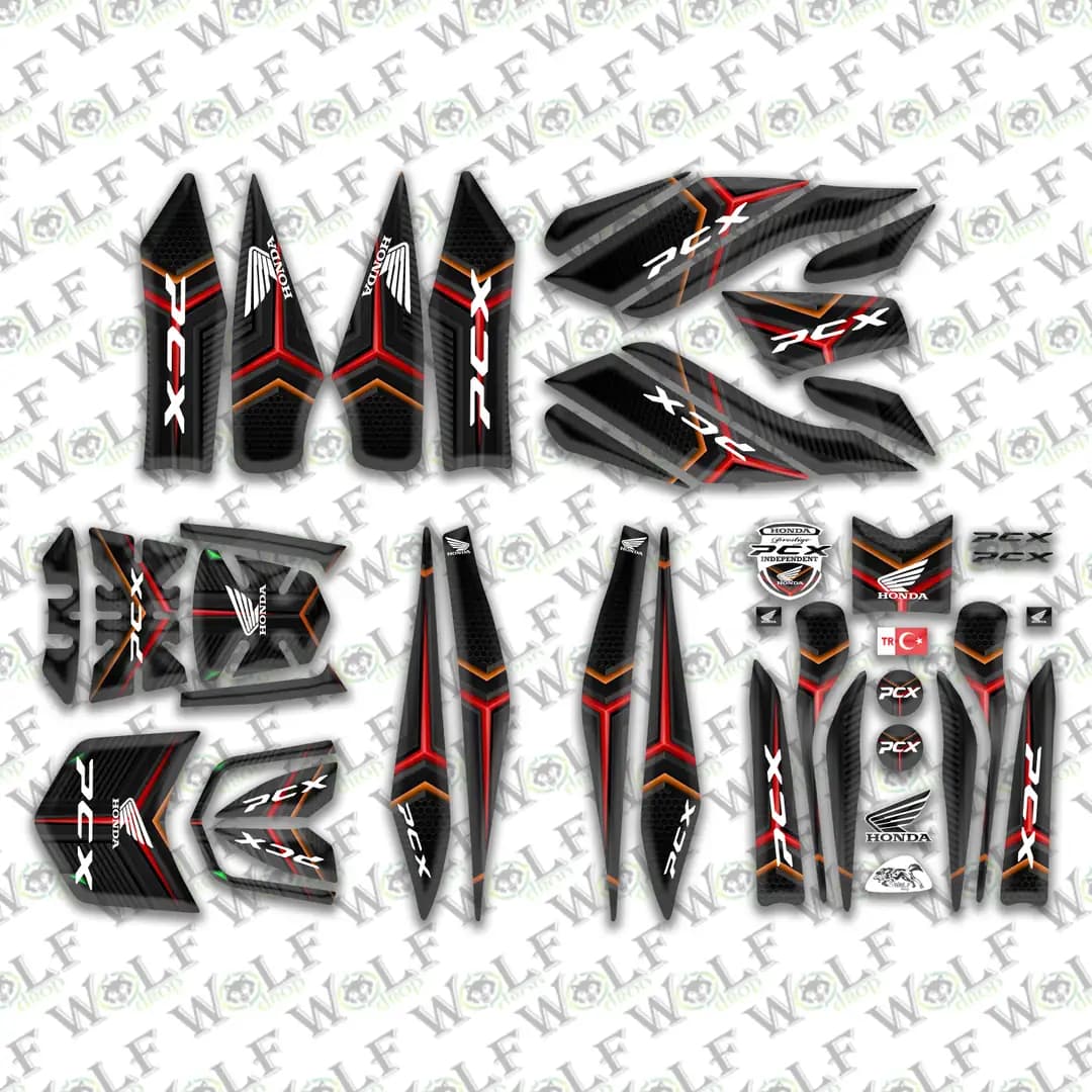 HONDA PCX 2021 - 2024 UYUMLU 42 PARÇA FULL SET 005 / BPN005