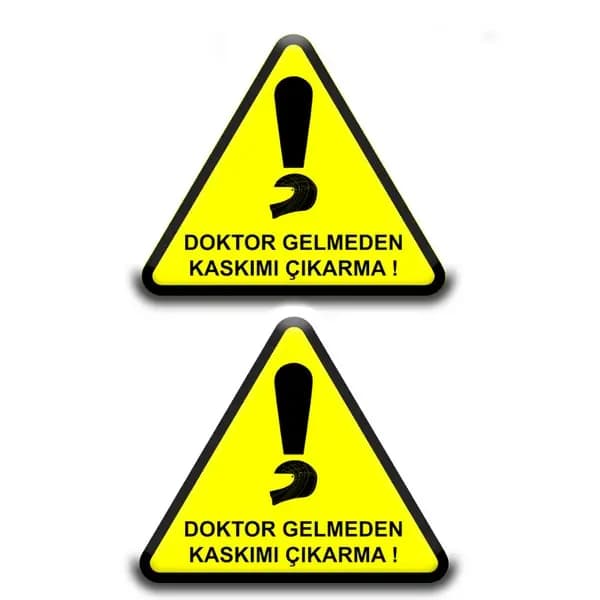Damlalı Kask Stickerı 001 - Motosiklet Kaskınıza Şık ve Dayanıklı Dokunuş / P2001