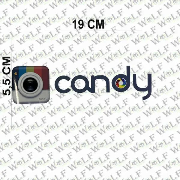 Sticker Candy / wolf183