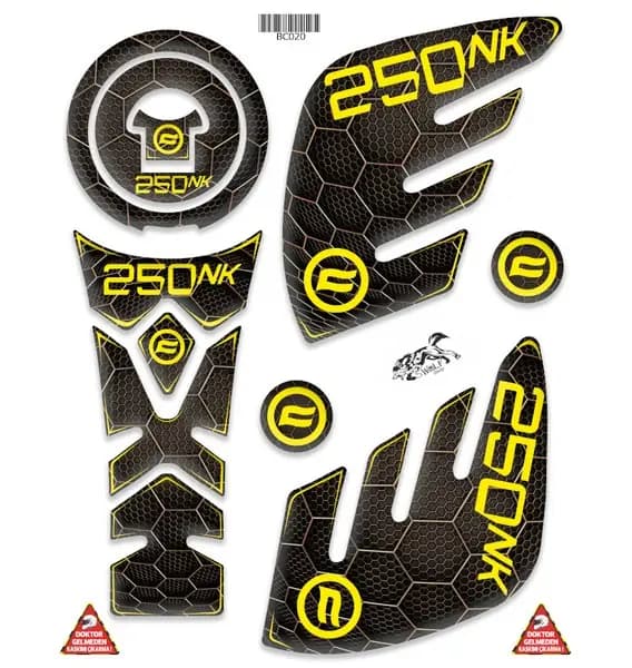 CF MOTO 250 NK 2018 - 2022 UYUMLU FULL SET 020 / BC020
