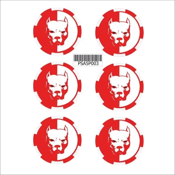 Pitbull A5 Sticker 003 / PSA5P003
