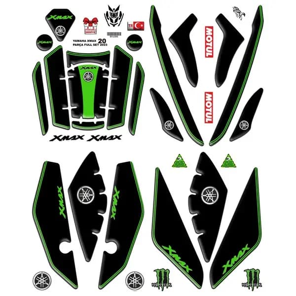 YAMAHA XMAX 2023 - 2024 UYUMLU FULL SET 006 / BX1006