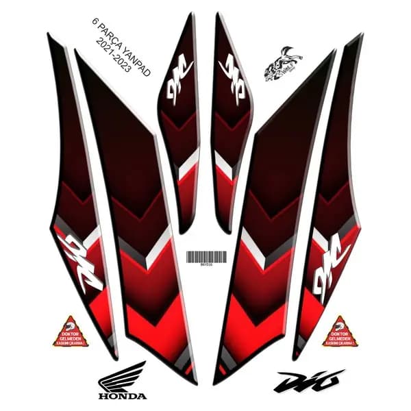 HONDA DIO 2021 - 2024 YANPAD 016 / B6Y016