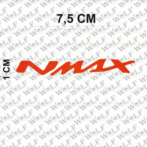 Transferli Mini Sticker Nmax / wolf123