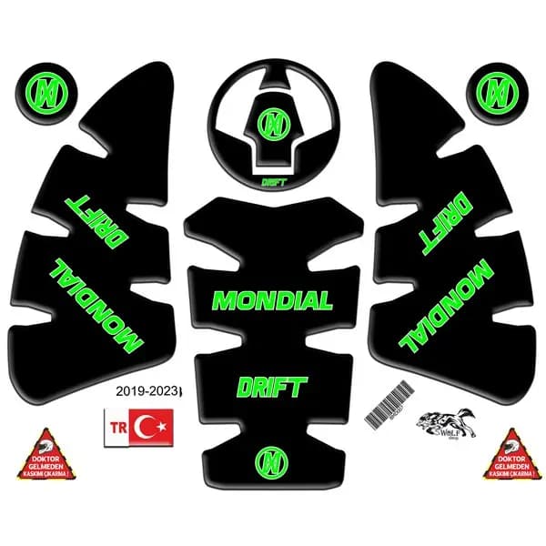 MONDİAL DRİFT-L 2019 - 2024 UYUMLU FULL SET 007 / BMD007