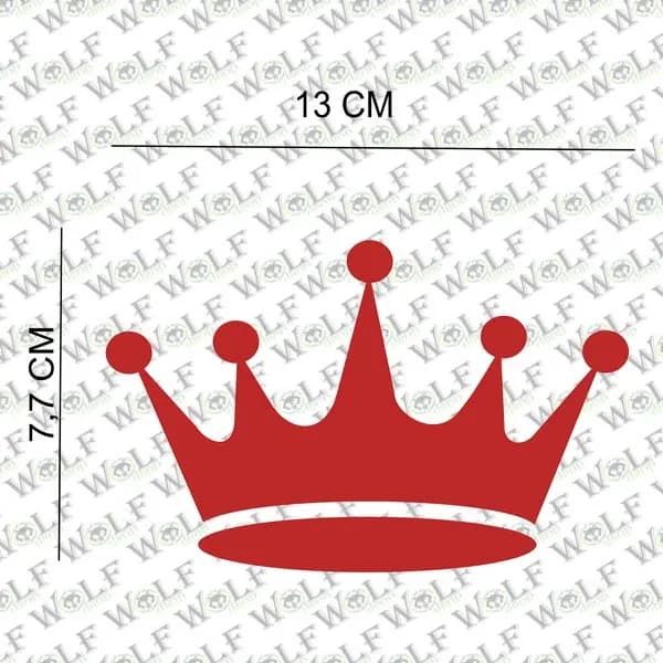 Transferli Sticker Taç / P3R3008