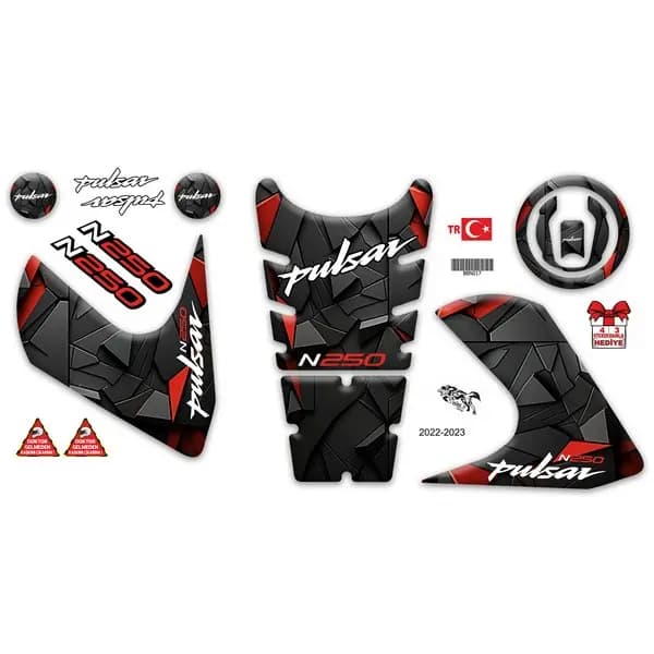 PULSAR N250 2022 - 2024 UYUMLU FULL SET 017 / BBN017