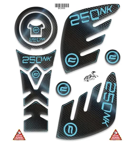 CF MOTO 250 NK 2018 - 2022 UYUMLU FULL SET 008 / BC008