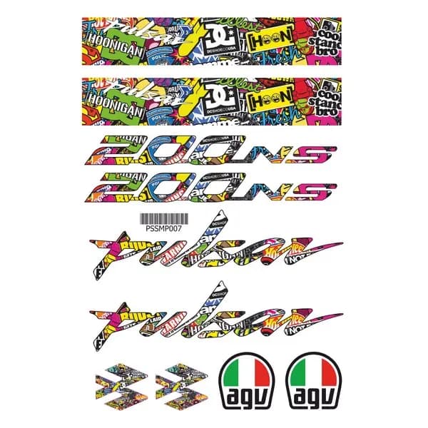 Pulsar NS 200 A4 Sticker 012 / PSSMP007