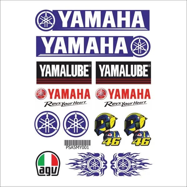 Yamaha A5 Sticker 001 / PSA5MY001