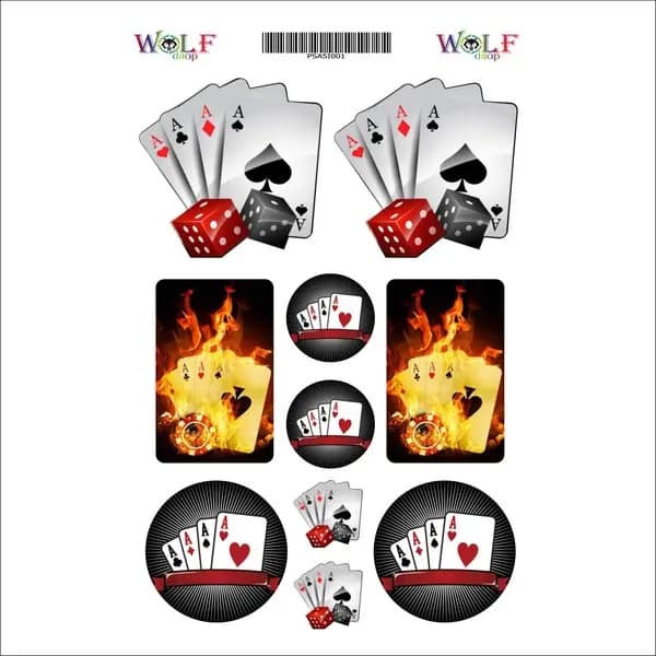 İskambil A5 Sticker 001 / PSA5I001