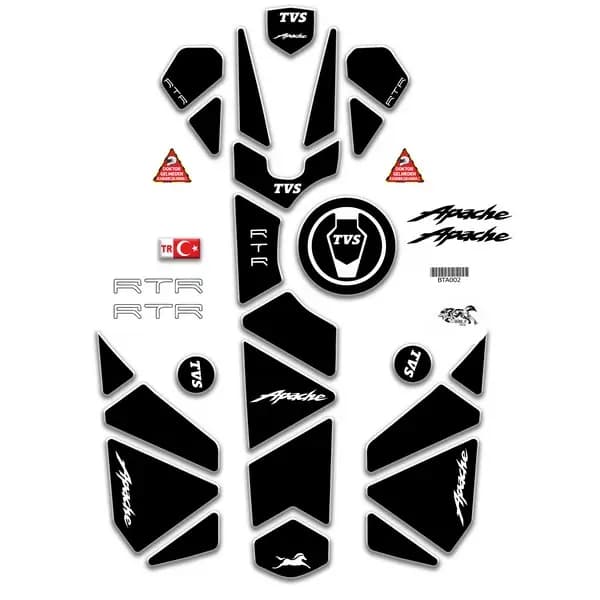 TVS APACHE 2022 - 2025 UYUMLU FULL SET 002 / BTA002