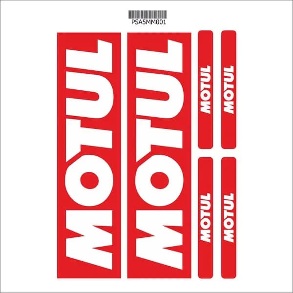 Motul A5 Sticker 001 / PSA5MM001