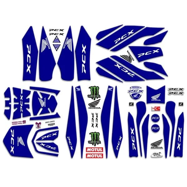HONDA PCX 2021 - 2024 UYUMLU 42 PARÇA FULL SET 004 / BPN004
