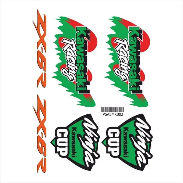 Kawasaki A5 Sticker 002 / PSA5MK002