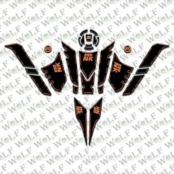 CF MOTO 250 NK 2023 - 2024 UYUMLU FULL SET / BC1011