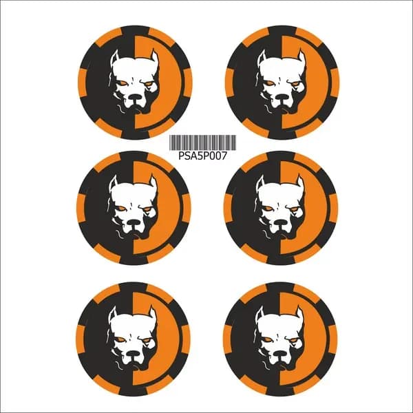 Pitbull A5 Sticker 007 / PSA5P007