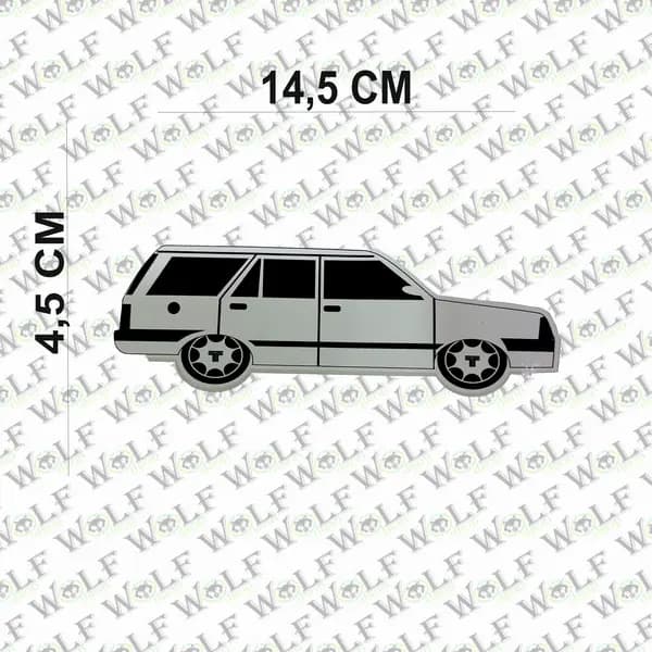 Sticker Araba Tofaş / wolf184