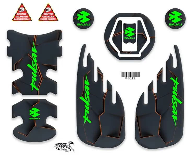 PULSAR UNİVERSAL 2014 - 2024 UYUMLU FULL SET 012 / B5012