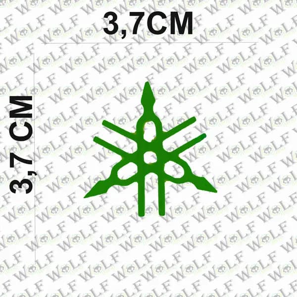 Transferli Mini Sticker Yamaha Logo / wolf095