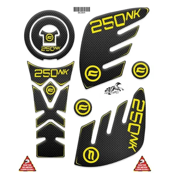 CF MOTO 250 NK 2018 - 2022 UYUMLU FULL SET 004 / BC004
