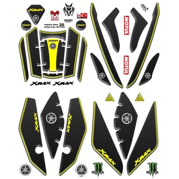 YAMAHA XMAX 2023 - 2024 UYUMLU FULL SET 003 / BX1003