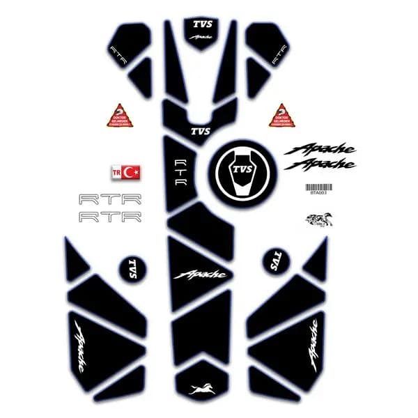 TVS APACHE 2022 - 2025 UYUMLU FULL SET 003 / BTA003