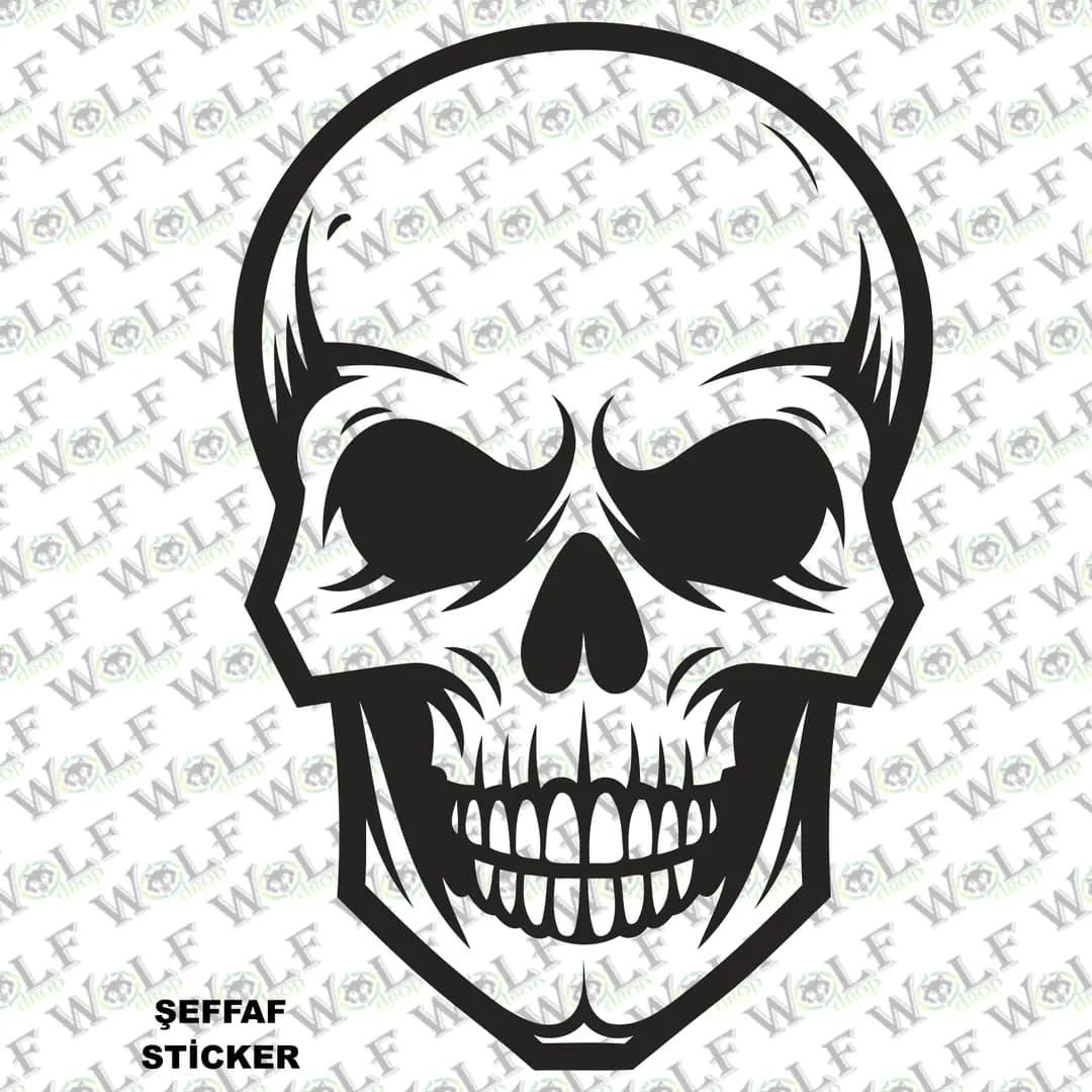 Tekli Sticker Şeffaf 016 / PSTS016