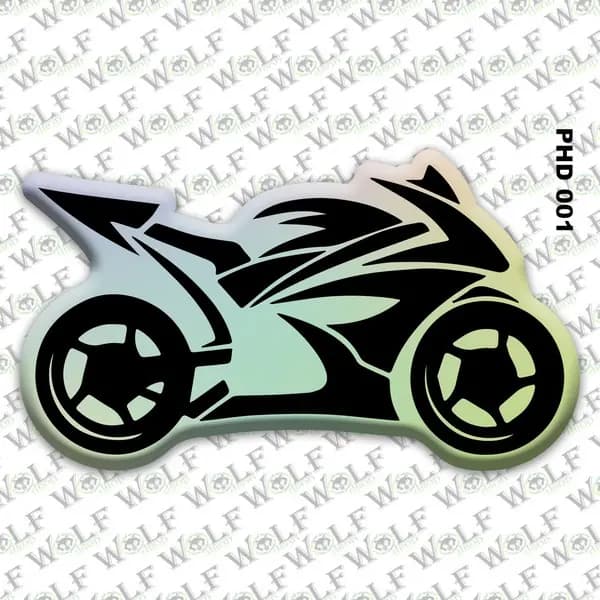 Damlalı Hologram Sticker 001 / PHD001
