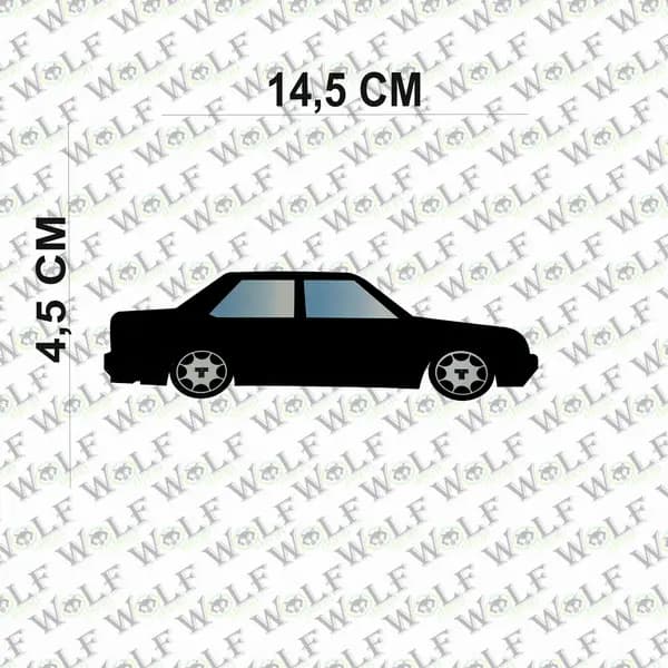 Sticker Araba Tofaş / wolf189