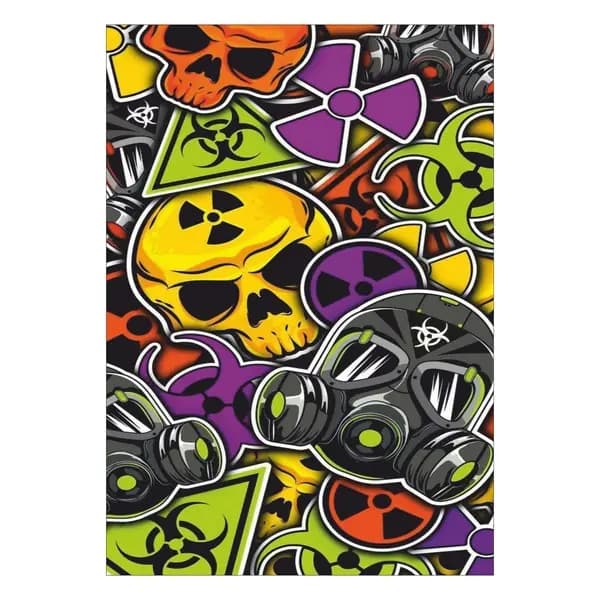HellaFlush A4 Sticker 013 / PSSH028