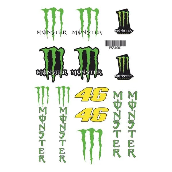 Monster A4 Sticker 001 / PSS1001