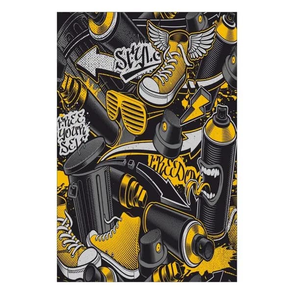 Graffiti A4 Sticker 004 / PSSH019