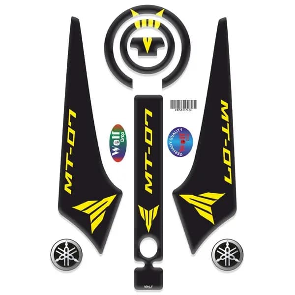 YAMAHA MT-07 2014 - 2017 UYUMLU FULL SET 010 / BM059
