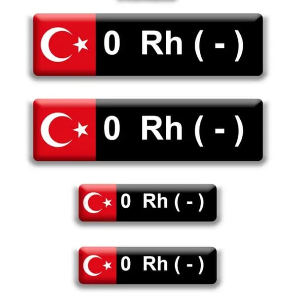 Kan Grubu Düz 0 Rh- / PKD1011
