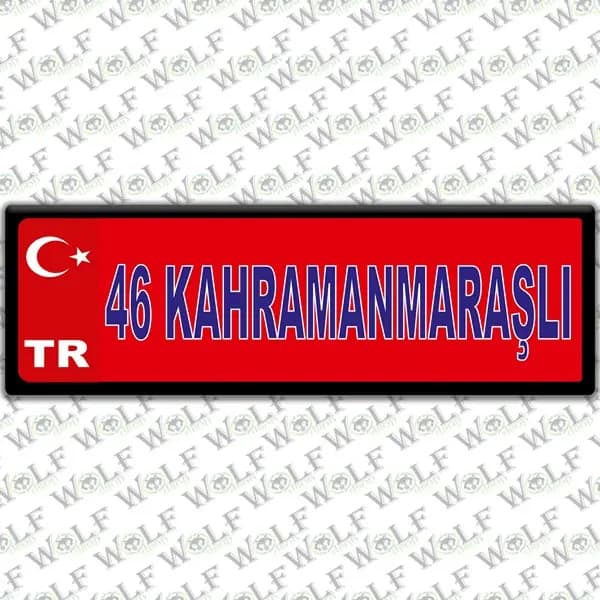 İllere Özel Damla Etiket ( 46 Kahramanmaraşlı ) / Pİ192