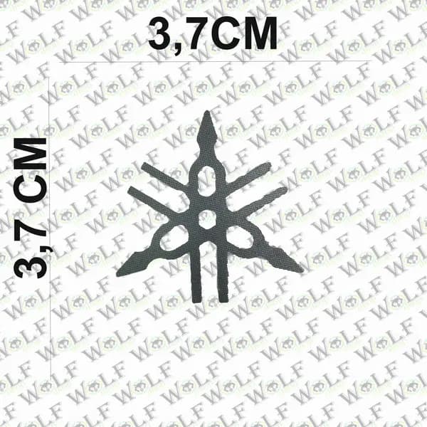 Transferli Mini Sticker Yamaha Logo / wolf098