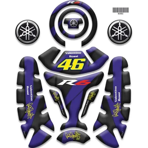 YAMAHA R6 UNİVERSAL FULL SET 001 / B3002