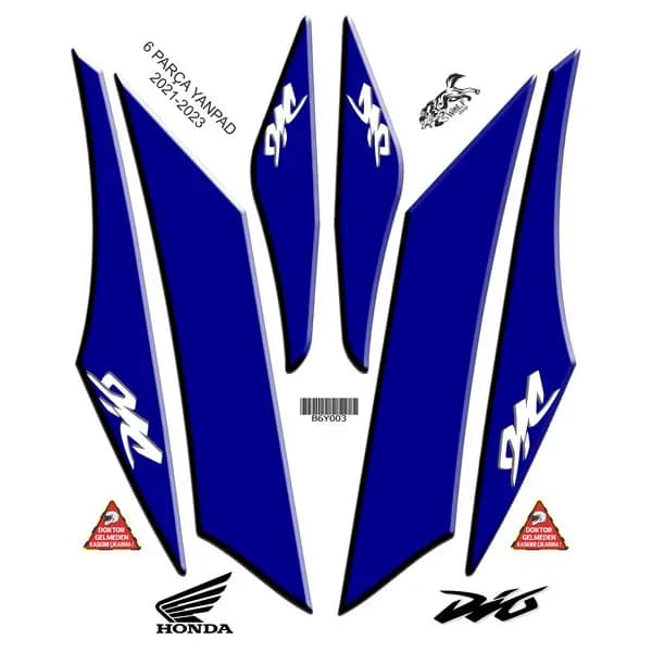 HONDA DIO 2021 - 2024 YANPAD 003 / B6Y003