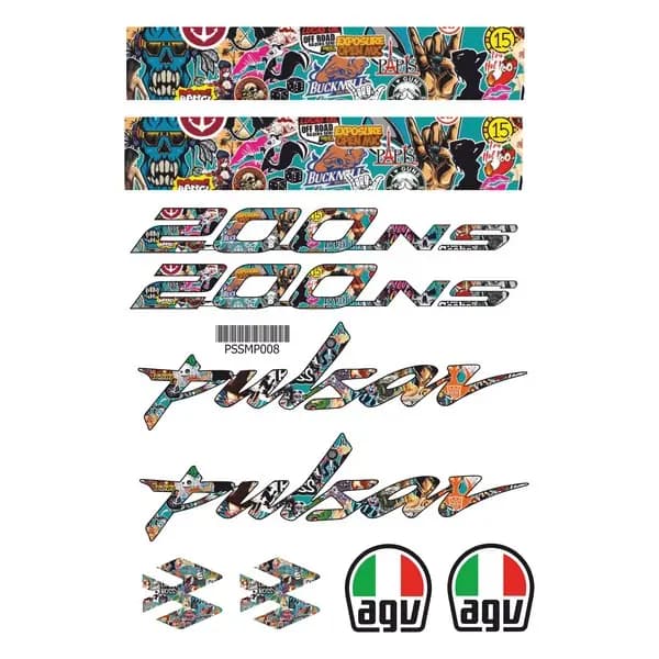 Pulsar NS 200 A4 Sticker 013 / PSSMP008