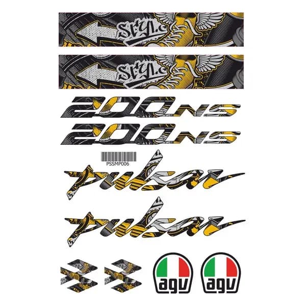Pulsar NS 200 A4 Sticker 011 / PSSMP006