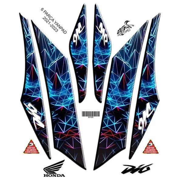 HONDA DIO 2021 - 2024 YANPAD 008 / B6Y008