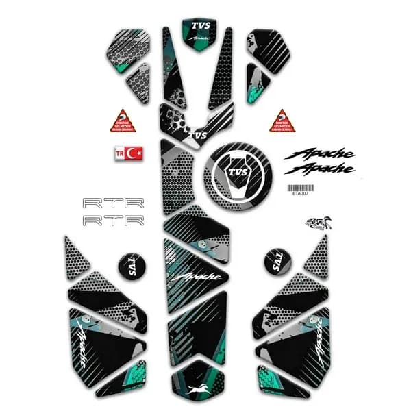 TVS APACHE 2022 - 2025 UYUMLU FULL SET 007 / BTA007