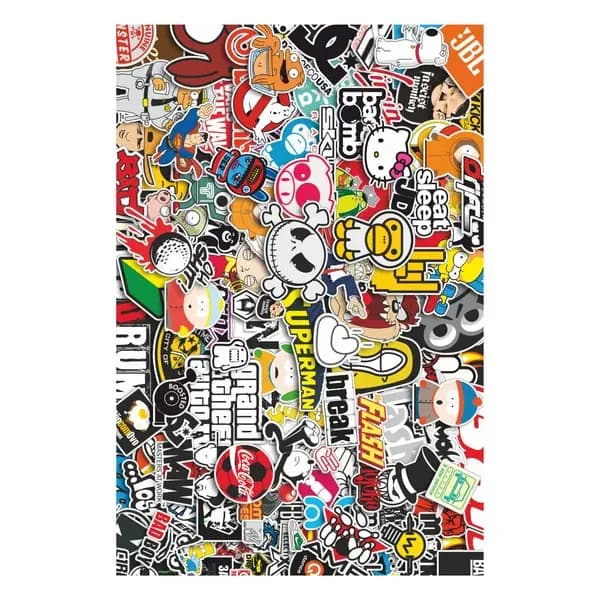 HellaFlush A4 Sticker 005 / PSSH005