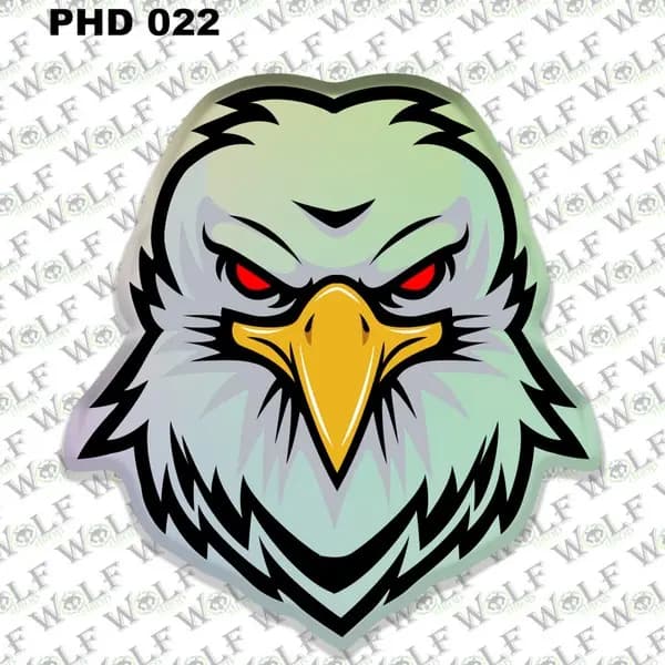 Damlalı Hologram Sticker 022 / PHD022
