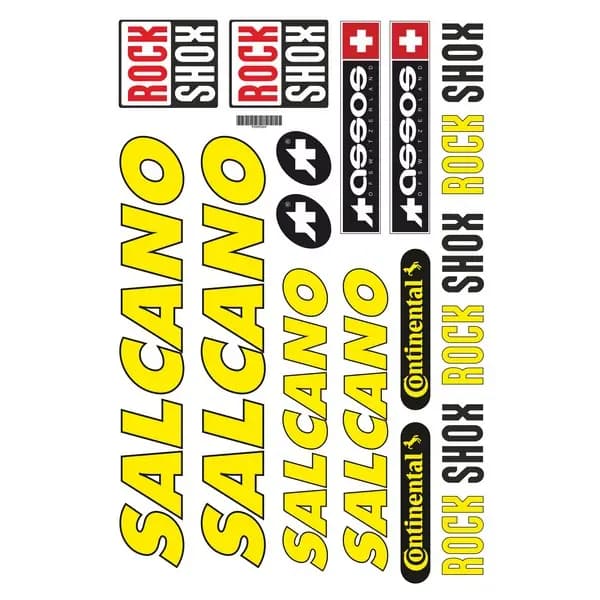 Salcano A4 Sticker 004 / PSSMS004