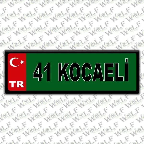 İllere Özel Damla Etiket ( 41 Kocaeli ) / Pİ175